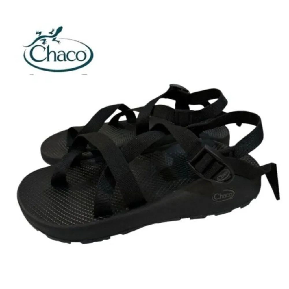 NEW Chaco Z/2 Men's Adjustable Strap Classic Black Sandals 12